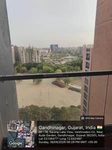 Balcony Image of 2800 Sq.ft 4 BHK Apartment / Flat for sale in Divyajyot Sarang Lakeview, Vaishno Devi Circle Ahmedabad for Rs. 19500000