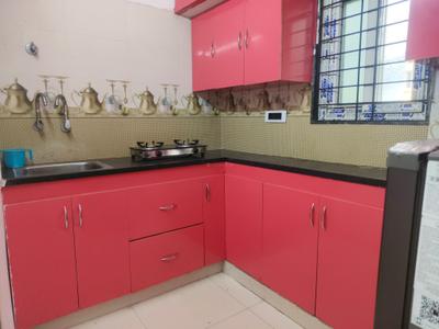Kitchen Image of 782 Sq.ft 1 BHK Apartment / Flat for rent in Kondapur Hyderabad for Rs. 21000