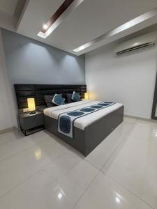Bedroom Image of 1100 Sq.ft 1 RK Builder Floor for rent in Sector 28 Gurgaon for Rs. 32000
