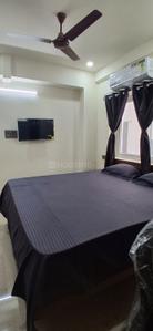 Bedroom Image of 600 Sq.ft 1 BHK Apartment / Flat for rent in Madhapur Hyderabad for Rs. 27000