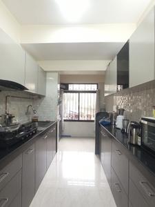 Kitchen Image of 580 Sq.ft 1 BHK Apartment / Flat for sale in Romell Empress, Borivali West Mumbai for Rs. 12000000
