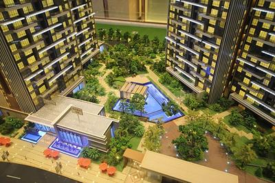 Image of 950 Sq.ft 3 BHK Apartment / Flat for sale in Srishti Oasis, Bhandup West, Mumbai for Rs. 17100000