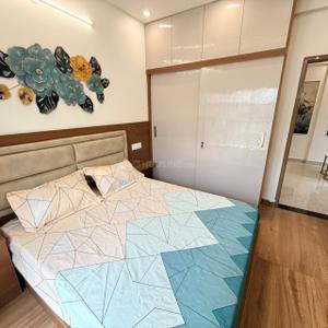 Bedroom Image of 900 Sq.ft 1 BHK Apartment / Flat for rent in Karolan Ka Barh Jaipur for Rs. 20500