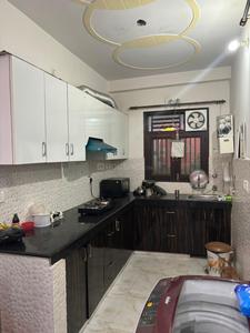 Kitchen Image of Girluxe Pg in Dwarka Mor, New Delhi
