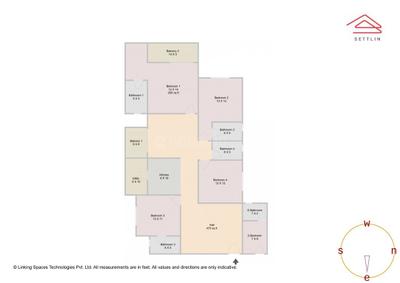 Image of 2580 Sq.ft 4 BHK Apartment / Flat for sale in Sarang By Sumadhura Phase 1 by Sumadhura Infracon Pvt Ltd, Kannamangala - Whitefield Hoskote Road, Bengaluru for Rs. 35900000