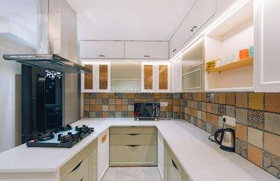 Kitchen Image of 4200 Sq.ft 4 BHK Apartment / Flat for rent in Scheme No 140 Indore for Rs. 120000