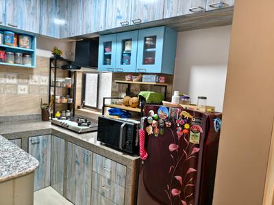 Kitchen Image of 960 Sq.ft 2 BHK Apartment / Flat for sale in Bhawani Courtyard, Madhyamgram Kolkata for Rs. 6800000