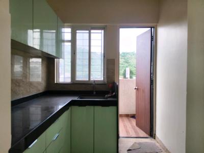 Kitchen Image of 672 Sq.ft 1 BHK Apartment / Flat for rent in VTP Leonara Building C And F, Mahalunge Pune for Rs. 22000