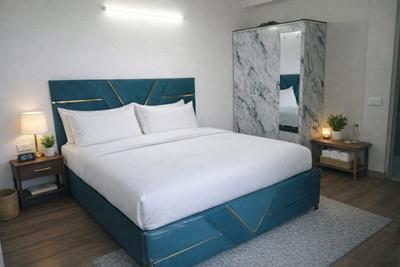 Bedroom Image of 1270 Sq.ft 1 BHK Independent House for rent in Model Town Panipat for Rs. 15800
