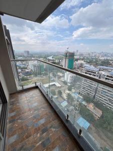 Balcony Image of 1360 Sq.ft 3 BHK Apartment / Flat for rent in Tulip Infinity World Wing A to D, Punawale Pune for Rs. 35000