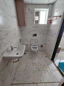 Bathroom Image of 1210 Sq.ft 2 BHK Apartment / Flat for rent in Praneeth Pranav Solitaire, Bachupally Hyderabad for Rs. 33000