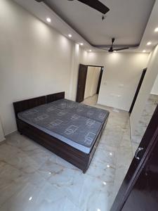 Bedroom Image of 480 Sq.ft 1 BHK Builder Floor for rent in Old Double Storey, Lajpat Nagar New Delhi for Rs. 23000