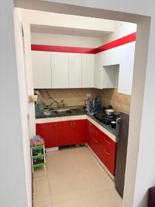 Kitchen Image of 950 Sq.ft 2 BHK Apartment / Flat for sale in Jaypee Kosmos, Sector 134 Noida for Rs. 9000000