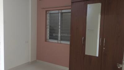 Bedroom Image of 650 Sq.ft 1 BHK Builder Floor for rent in Thanisandra Bengaluru for Rs. 18000