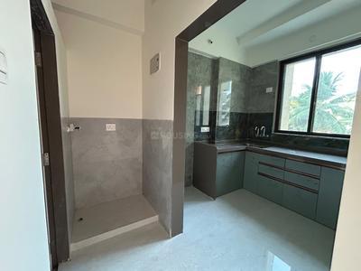 Kitchen Image of 697 Sq.ft 1 BHK Apartment / Flat for rent in Pragati Om Gulmohar, Dombivli East Thane for Rs. 16000