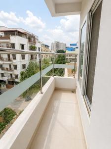 Balcony Image of 1450 Sq.ft 2.5 BHK Apartment / Flat for rent in Amrutahalli Bengaluru for Rs. 32000