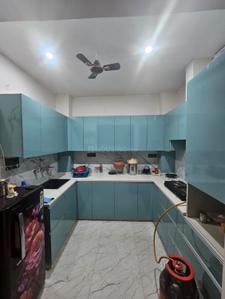 Kitchen Image of 1200 Sq.ft 2 BHK Builder Floor for rent in Delta I Greater Noida for Rs. 32000
