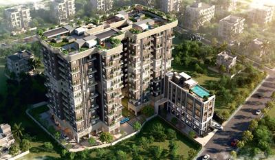 Image of 1220 Sq.ft 3 BHK Apartment / Flat for sale in Dazzle Innara Vista, Madhyamgram, Kolkata for Rs. 5800000