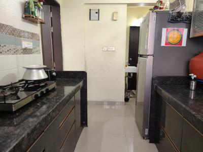 Kitchen Image of 620 Sq.ft 1 BHK Apartment / Flat for sale in Mayuri Optimum, Pisoli Pune for Rs. 3300000