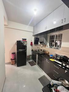 Kitchen Image of 1278 Sq.ft 3 BHK Apartment / Flat for rent in Habulus Harmony, Gulimangala Bengaluru for Rs. 25500