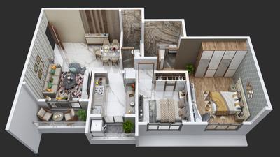 Image of 1055 Sq.ft 2 BHK Apartment / Flat for sale in Sukruth Avadh, Bhiwandi, Thane for Rs. 5599000