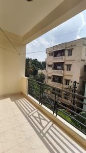 Balcony Image of 1650 Sq.ft 3 BHK Apartment / Flat for rent in Krishna Brookefield, Brookefield Bengaluru for Rs. 55000