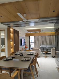 Hall Image of 3600 Sq.ft 4 BHK Apartment / Flat for rent in Shaligram Luxuria, Ambli Ahmedabad for Rs. 130000