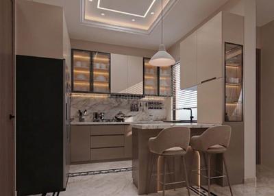 Kitchen Image of 1170 Sq.ft 3 BHK Builder Floor for sale in Kharar Mohali for Rs. 5490000
