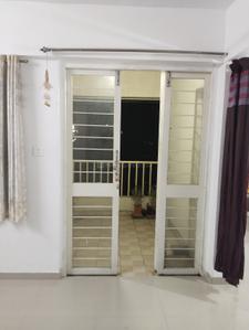 Bedroom Image of 480 Sq.ft 2 BHK Apartment / Flat for rent in Kamdhenu The Regent Park, Charholi Budruk Pune for Rs. 13000