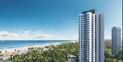 Image of 1200 Sq.ft 3 BHK Apartment / Flat for sale in Sunteck Beach Residences, Vasai West, Vasai for Rs. 18000000