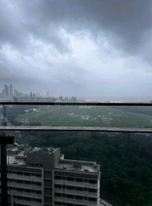 Balcony Image of 2100 Sq.ft 3 BHK Apartment / Flat for rent in Lokhandwala Minerva, Worli Mumbai for Rs. 365000