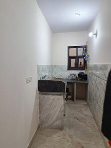 Kitchen Image of 500 Sq.ft 2 BHK Builder Floor for rent in Burari New Delhi for Rs. 9000
