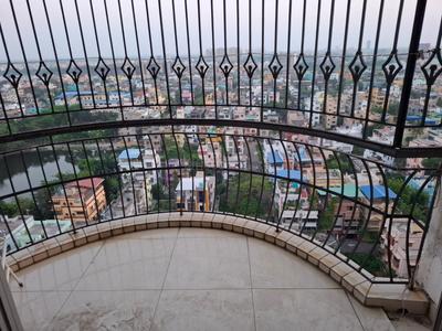 Balcony Image of 1347 Sq.ft 2.5 BHK Apartment / Flat for sale in Bengal Peerless Avidipta, Santoshpur Kolkata for Rs. 16000000