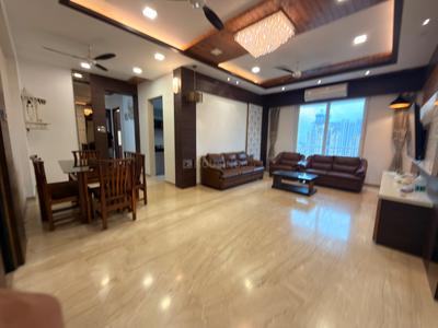 Living Room Image of 1750 Sq.ft 3 BHK Apartment / Flat for rent in Oswal Bella Vista, Thane West Thane for Rs. 80000