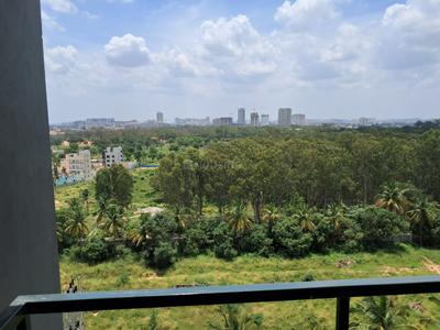 Balcony Image of 1010 Sq.ft 3 BHK Apartment / Flat for rent in Sattva Bliss, Budigere Cross Bengaluru for Rs. 35000