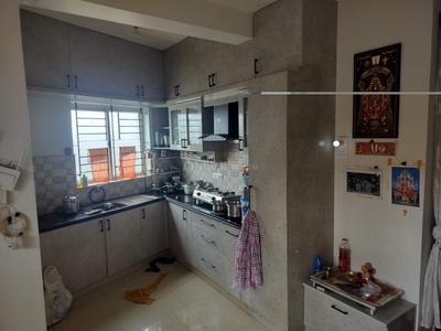 Kitchen Image of 740 Sq.ft 1 BHK Apartment / Flat for rent in Sowparnika Swastika Phase 2, Bidaraguppe Bengaluru for Rs. 15000