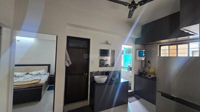 Kitchen Image of 750 Sq.ft 2 BHK Apartment / Flat for sale in Waghodia Road Vadodara for Rs. 4100000