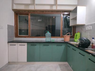 Kitchen Image of 600 Sq.ft 1 BHK Apartment / Flat for rent in Om Sai, Marathahalli Bengaluru for Rs. 26000