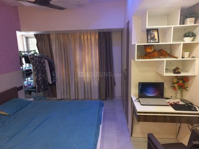 Bedroom Image of 1350 Sq.ft 3 BHK Apartment / Flat for rent in Sea Breeze Tower, Nerul Navi Mumbai for Rs. 90000