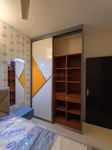 Bedroom Image of 780 Sq.ft 2 BHK Apartment / Flat for rent in Bren Northern Lights, Kogilu Bengaluru for Rs. 28000