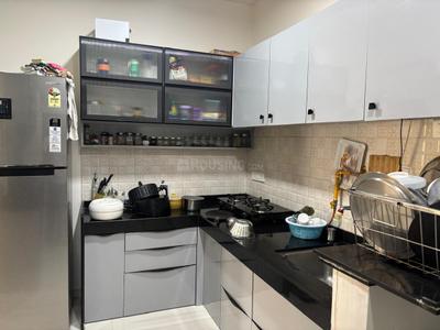 Kitchen Image of 1000 Sq.ft 2 BHK Apartment / Flat for sale in Nyati Elan, Wagholi Pune for Rs. 8200000
