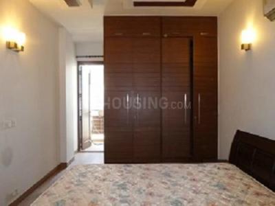 Bedroom Image of 1500 Sq.ft 2 BHK Builder Floor for rent in Green Park New Delhi for Rs. 80000