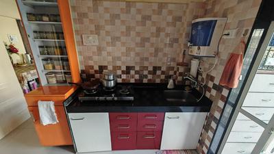 Kitchen Image of 1200 Sq.ft 3 BHK Apartment / Flat for sale in Vasai West Vasai for Rs. 10900000