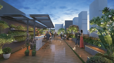 Image of 995 Sq.ft 2 BHK Apartment / Flat for sale in Korelh Aeternaa C Wing Phase 1, Thergaon, Pune for Rs. 5600000
