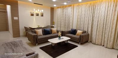 Hall Image of 1600 Sq.ft 3 BHK Apartment / Flat for rent in Prozone Palms, Somalwada Nagpur for Rs. 60000
