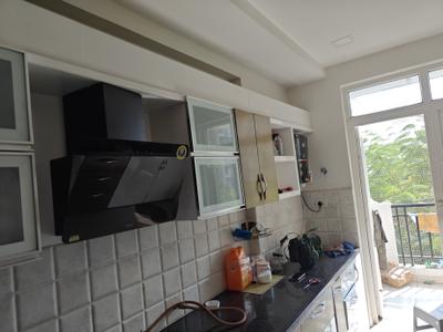 Kitchen Image of 1700 Sq.ft 3 BHK Apartment / Flat for sale in Belmont Park, Lasudia Mori Indore for Rs. 11500000
