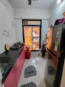 Kitchen Image of 600 Sq.ft 1 BHK Apartment / Flat for sale in Ghansoli Navi Mumbai for Rs. 6500000