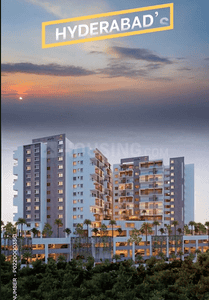 Image of 1550 Sq.ft 3 BHK Apartment / Flat for sale in Miyapur, Hyderabad for Rs. 10000000