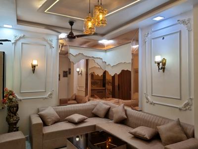 Living Room Image of 810 Sq.ft 3 BHK Apartment / Flat for sale in Dwarka Mor New Delhi for Rs. 6000001