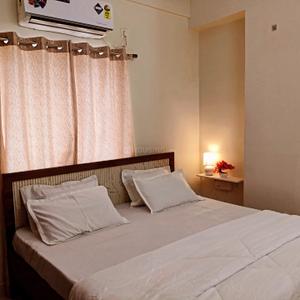 Bedroom Image of 700 Sq.ft 1 BHK Apartment / Flat for rent in Kondapur Hyderabad for Rs. 27000